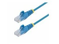 Startech 7ft Blue Slim CAT6 Ethernet Cable, Snagless, 28AWG, LSZH