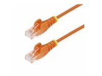 Startech 6ft Orange Slim CAT6 Ethernet Cable, Snagless, 28AWG, LSZH