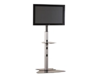 LARGE FLAT PANEL FLOOR STANDBLACK 42-71IN