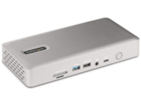 Startech Thunderbolt 4 Multi-Display Docking Station, Quad/Triple/Dual Monitor Dock, 2x HDMI/2x DisplayPort, 7x USB Hub, 2.5 Gigabit Ethernet, 98W Power Delivery, for Windows/MacBook