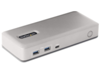 Startech Dual-Monitor USB-C Docking Station, DisplayPort & HDMI or VGA, Multi Monitor Dock up to 4K 60Hz