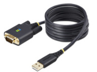 StarTech 6.6ft (2m) USB to Serial Adapter Cable, COM Retention, RS232