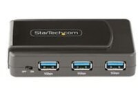 Startech 7-Port USB Hub with On/Off Switch, USB 3.0 5Gbps, BC 1.2, USB-A to 7x USB-A, Compact Self Powered USB-A Hub with 35W Power Supply, Desktop/Laptop USB Hub, 3ft Cable