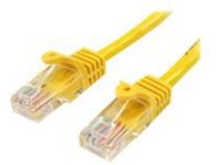 Startech 6 ft Yellow Cat5e / Cat 5 Snagless Patch Cable 6ft