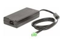 StarTech 160W Universal DC Power Adapter (24V/6.6A), 2-Wire Cord and 2/3-Pin Terminal Blocks, 100-240V AC/DC External Power Supply for Industrial USB Hubs, NA/UK/EU/ANZ Cords