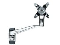 StarTech.com Wall Mount Monitor Arm, Articulating Ergonomic VESA Wall Mount Monitor Arm, 20" (52cm) Long , Single 34" Display up to 30.9lb/14kg, Swivel/Tilt/Rotate, Adjustable Screen Mount