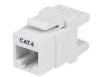 StarTech.com 180 Degree Cat 6 Keystone Jack