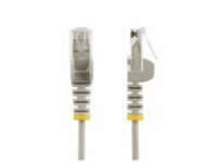 Startech 10ft Slim LSZH CAT6 Ethernet Cable, 10 Gigabit Snagless RJ45 100W PoE Patch Cord, CAT 6 10GbE UTP Network Cable w/Strain Relief, Gray, ETL/Low Smoke Zero Halogen