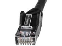 Startech 6ft (1.8m) LSZH CAT6 Ethernet Cable, 10 Gigabit Snagless RJ45 100W PoE Patch Cord, CAT 6 10GbE UTP Network Cable w/Strain Relief, Black ETL/Low Smoke Zero Halogen