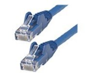 Startech 6in (15cm) LSZH CAT6 Ethernet Cable, 10 Gigabit Snagless RJ45 100W PoE Patch Cord, CAT 6 10GbE UTP Network Cable w/Strain Relief, Blue ETL/Low Smoke Zero Halogen
