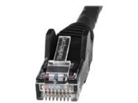 Startech 10ft (3m) LSZH CAT6 Ethernet Cable, 10 Gigabit Snagless RJ45 100W PoE Patch Cord, CAT 6 10GbE UTP Network Cable w/Strain Relief, Black ETL/Low Smoke Zero Halogen