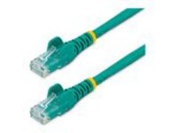 Startech 10ft CAT6 Ethernet Cable, 10 Gigabit Snagless RJ45 650MHz 100W PoE Patch Cord, CAT 6 10GbE UTP Network Cable w/Strain Relief, Green, Wiring is UL Certified/TIA