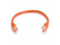 C2G 35ft Cat6a Snagless Unshielded UTP Network Patch Ethernet Cable-Orange