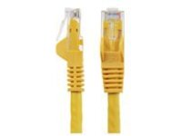 Startech 75ft CAT6 Ethernet Cable, 10 Gigabit Snagless RJ45 650MHz 100W PoE Patch Cord, CAT 6 10GbE UTP Network Cable w/Strain Relief, Yellow, Wiring is UL Certified/TIA