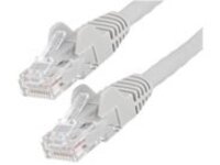 Startech 50ft (15m) LSZH CAT6 Ethernet Cable, 10 Gigabit Snagless RJ45 100W PoE Patch Cord, CAT 6 10GbE UTP Network Cable w/Strain Relief, Gray ETL/Low Smoke Zero Halogen