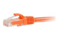 C2G 25ft Cat6a Snagless Unshielded UTP Network Patch Ethernet Cable-Orange