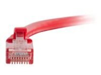 C2G 1ft Cat6a Snagless Unshielded (UTP) Network Patch Ethernet Cable-Red
