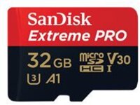 SanDisk Extreme Pro - Flash memory card (microSDXC to SD adapter included)