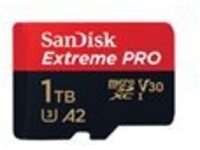 SanDisk Extreme Pro - Flash memory card (microSDXC to SD adapter included)
