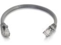 C2G 6in Cat6a Snagless Unshielded (UTP) Network Patch Ethernet Cable-Gray