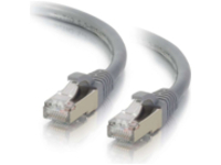 C2G 10ft Cat6a Snagless Shielded (STP) Network Patch Ethernet Cable Gray