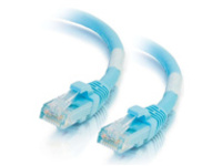 C2G 25ft Cat6a Snagless Unshielded (UTP) Network Patch Ethernet Cable-Aqua