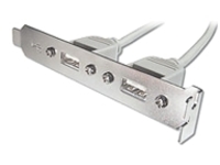 DIGITUS USB SLOT BRACKET CABLE CABL DIGITUS USB SLOT BRACKET CABLE CABL2X TYPE A-2X5PIN IDC ( )