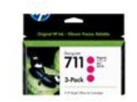 HP 711 - 3-pack - 29 ml