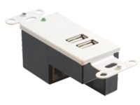 C2G 2-Port USB 1.1 Over Cat5 Superbooster Extender Wall Plate Receiver