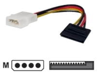 CRU - power adapter - SATA power to 4 pin internal power - 17 cm