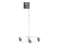 Compulocks Universal Invisible Mount Medical Rolling Cart Extended