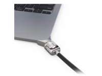 Compulocks Ledge Lock Adapter for MacBook Air 13" M2-M4 with Keyed Lock Silver