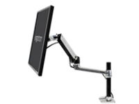 Ergotron LX - Mounting kit (desk clamp mount, extender arm, grommet-mount base, monitor arm, tall pole)