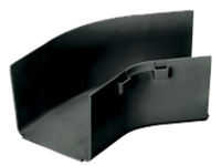 Panduit FiberRunner - Cable raceway angled fitting (horizontal)