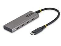 Startech - Hub - 4-port, 10 Gbps, 100 W PD charging, overcurrent protection, PCR aluminum