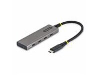 Startech - Hub - 4-port, 10 Gbps, 100 W PD charging, overcurrent protection, PCR aluminum