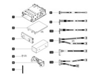 Lenovo - Server 1 x 4 E3.S backplane kit