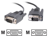 C2G - Serial cable - DB-9 (M) to DB-9 (M)