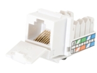 C2G 90° Cat5E RJ45 UTP Keystone Jack