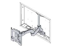 Chief MWRIW6000B - Mounting component (swing arm) for flat panel