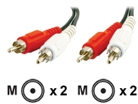 C2G Value Series 50ft Value Series RCA Stereo Audio Cable
