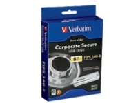Verbatim Store 'n' Go Corporate Secure USB Drive - FIPS Edition - USB flash drive - 8 GB