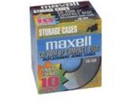 Maxell - Storage CD jewel case (pack of 10)