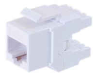 C2G 180 Degree Cat6 RJ45 UTP Keystone Jack
