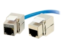 C2G 180 Degree Cat6 RJ45 UTP Shielded Keystone Jack