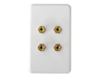 SIIG Two Speaker Wall Plate