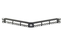 Panduit MINI-COM Angled All Metal Shielded Modular Patch Panel