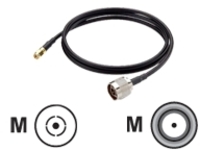 ANTENNA CABLE RPSMA PLUG TO N