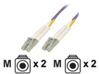 MCL - Jarretière optique OM3 duplex 50/125 multimode