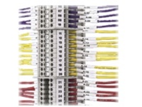 Panduit P1 Continuous Terminal Block Label Cassette - labels - 1 roll(s) - Roll (7.87 mm x 7.6 m)